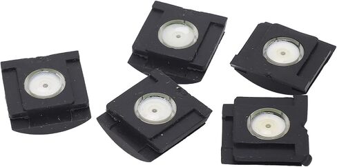 Universal Hot Shoe Cover with Bubble Level Silicone Rubber 5pcs in Saudi Arabia