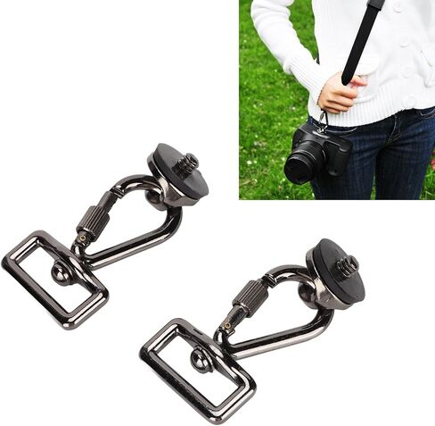 Fabater 1/4 Inch Quick Install Camera Strap Hook Set, Metal Screw Adapter in Kuwait