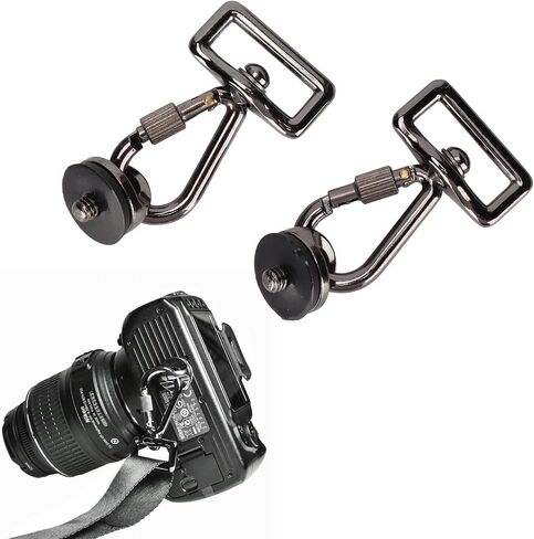 Fabater 1/4 Inch Quick Install Camera Strap Hook Set, Metal Screw Adapter in Kuwait