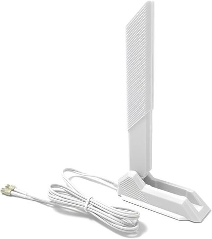 White WiFi 7 Antenna 2.4/5/6GHZ for MSI PRO B840-P WiFi in Kuwait