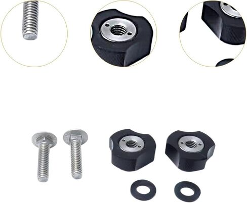 Dive Backplate Screws, SS316 Stainless Steel, 32mm, 1 Pair for Scuba Backplate Maintenance and Hardware Repair in Saudi Arabia