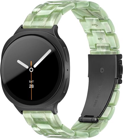 فرقة راتنج لـ Samsung Galaxy Watch 8 Band 40mm 44mm/Galaxy Watch 8 Classic Band 46mm Women Men ، حزام بديل خفيف الوزن لـ Samsung Watch 8 Bands-Navy Blue in Kuwait