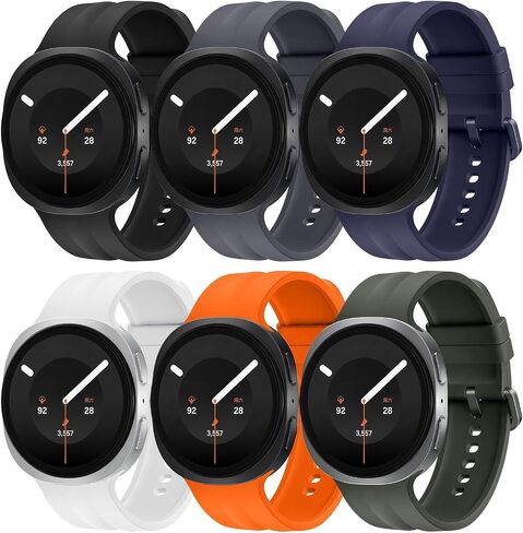 Galaxy Watch 9 Band 40mm 44mm,Silicone Strap for Samsung Watch 8/8 Classic in Kuwait