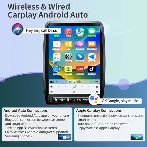 Qualcomm Car Radio for Dodge Durango 2014-2020 Replacement in Kuwait