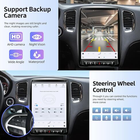 Qualcomm Car Radio for Dodge Durango 2014-2020 Replacement in Kuwait