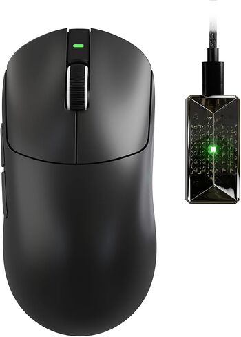 MAMBASNAKE Attack Shark X8 Ultimate 8K Wireless Gaming Mouse,42K DPI PAW3950MAX Sensor,Nordic 54L15 Chip,59g Lightweight,Optical Switches, RGB Receiver for PC/Mac/Win in Kuwait