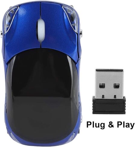 Mouse, 2.4G Mouse Bluetooth Optical Mouse 1600DPI for/ME/PC/Tablet Gaming Office (Blue) in Kuwait