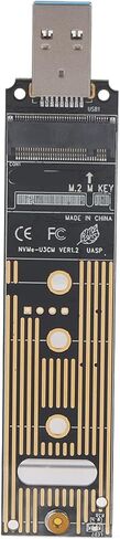 Diyeeni M.2 NVME SSD to USB Adapter, 10Gbps USB 3.1 Gen 2 in Kuwait
