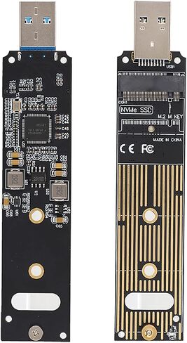 Diyeeni M.2 NVME SSD to USB Adapter, 10Gbps USB 3.1 Gen 2 in Kuwait