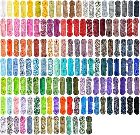 WEREWOLVES 140 Colors Paracord Combo Kit, 10 Feet Paracord Bracelets Kit in Saudi Arabia