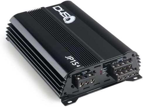 Down4Sound JP154 Black Gloss 1000W RMS 4-Channel Class D Car Audio Amplifier in Saudi Arabia