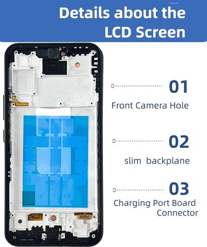 for Samsung Galaxy A54 5G Screen Replacement with Frame in Saudi Arabia