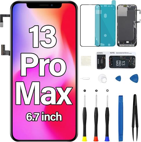 for iPhone 13 Pro Max Screen Replacement Kit with Earpiece Flex Cable in Kuwait