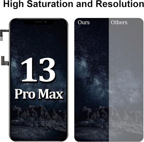for iPhone 13 Pro Max Screen Replacement Kit with Earpiece Flex Cable in Kuwait