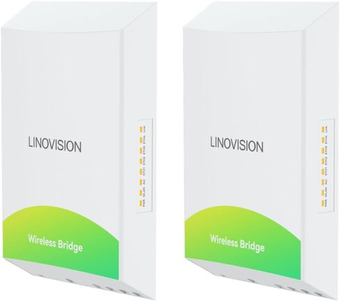 LINOVISION 5.8GHz 3KM Outdoor PtP Wireless Bridge with 1 PoE Output & RS485 in Saudi Arabia