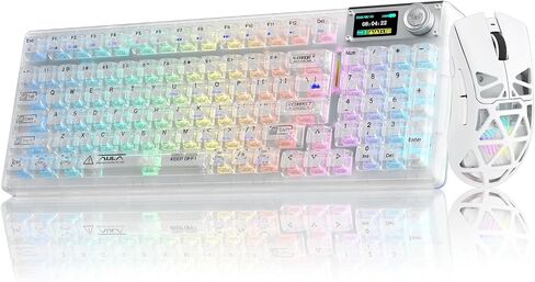 Aula Wireless Keyboard and Mouse Combo, Aula F98Pro Wireless Keyboard SC620 Wireless Mouse in Saudi Arabia