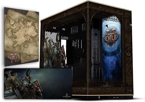Starforge - Hell's Paradise Computer Case Bundle – Lian Li O11 Dynamic EVO RGB E‑ATX/ATX/mATX PC Tower – with Embossed & UV Printed Artwork in Saudi Arabia