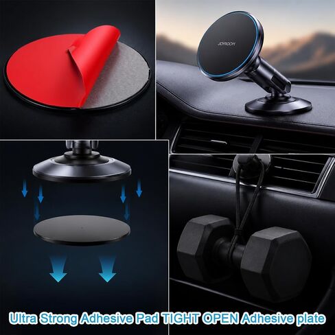 3Pcs 3.2" Car Sticky Base Plate Dashboard Pad Mounting Disk in Kuwait