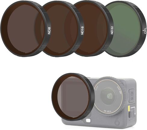 ND CPL Filter Kit for DJI Osmo Action 6 Camera Lens in Kuwait