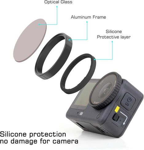 ND CPL Filter Kit for DJI Osmo Action 6 Camera Lens in Kuwait