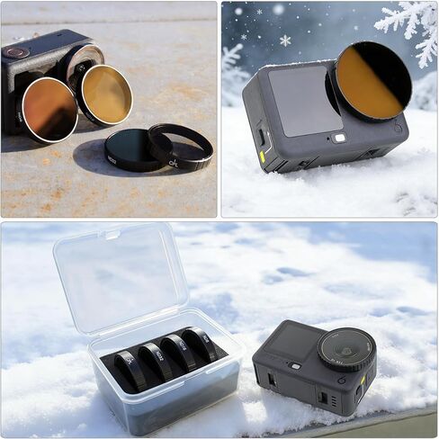 ND CPL Filter Kit for DJI Osmo Action 6 Camera Lens in Kuwait