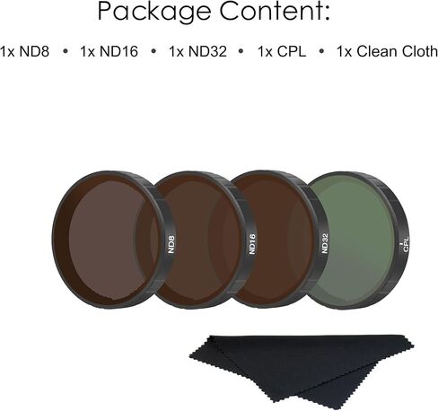 ND CPL Filter Kit for DJI Osmo Action 6 Camera Lens in Kuwait