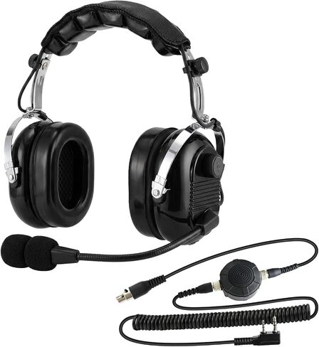 Noise Cancelling Walkie Racing Headset with 5-Pin & K1 Adapter in Saudi Arabia