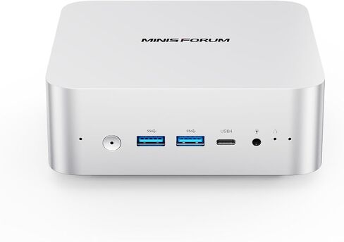 MINISFORUM X1 Lite-255 Mini PC Barebone AMD Ryzen 7 255 (8C/16T, up to 4,9 GHz), Mini Computer AMD Radeon 780M Dual DDR5 RAM, M.2 SSD,HDMI/DP/USB4 4K Video Output, 5 x USB, 2.5G LAN, Wi-Fi 6e/BT5.2 in Kuwait