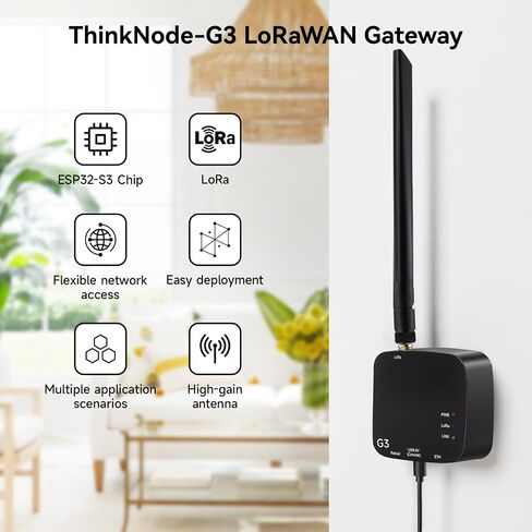 FamilyKit Mini LoRaWAN Gateway ThinkNode G3, ESP32-S3 & SX1262, US915/EU868 in Saudi Arabia
