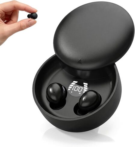 Yihou Small Mini Invisible Earbuds Wireless Bluetooth Hidden Headphones Discreet Tiny Earbuds for Work Smallest Low Profile Micro Sleep Earbud Invisible Ear Buds for Small Ear Canals Sleeping in Saudi Arabia