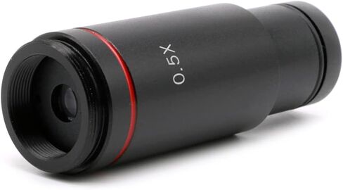 0.5X C Mount Microscope Adapter 23.2mm Electronic Eyepiece Reduction Lens 0.5X Microscope Lens for Adapter in Saudi Arabia