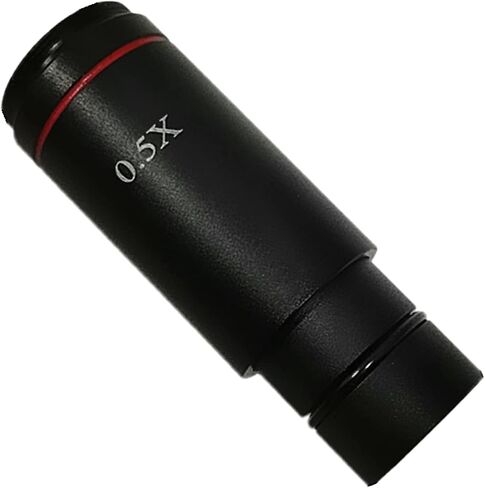 0.5X C Mount Microscope Adapter 23.2mm Electronic Eyepiece Reduction Lens 0.5X Microscope Lens for Adapter in Saudi Arabia