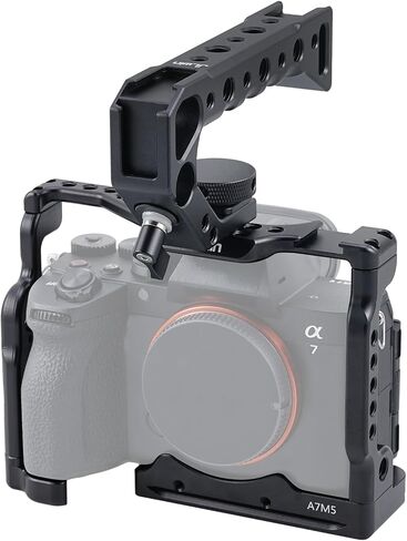 Camera Cage with Top Handle for Sony A7V Vlogging in Kuwait