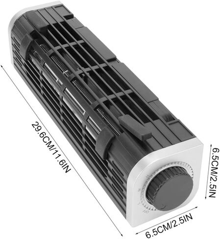 Homoyoyo USB Laptop Fan Cooler with Aluminum Alloy and Abs Material, Portable Cooling Pad with Adjustable Stand and Rear Plug Holder, USB Powered Low Power Consumption for Laptops in Saudi Arabia