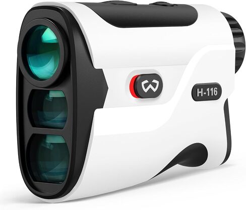 WOSPORTS Golf Rangefinder with Slope - 1200/1500 Yards Range Finder Golf with Magnetic Strap, Flag Pole Locking Vibration, 6X Magnification in Kuwait