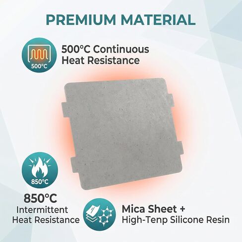 4 Pcs Mica Sheets for Microwave, Universal Waveguide Cover Replacement, Cut to Size for Oven in Saudi Arabia