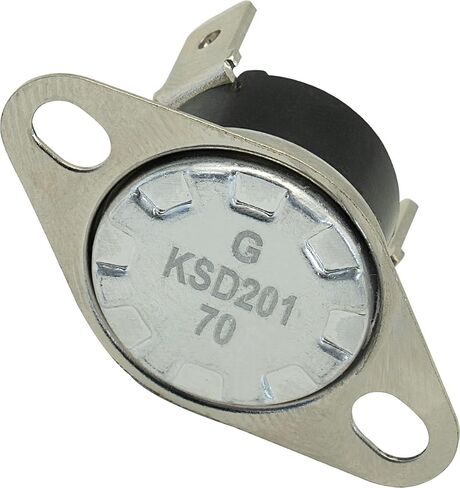 5304509475 Microwave Vent Thermostat Compatible with Frigidaire | Normally Open Limit Switch, Closes at 158°F （70℃）| Replaces 4583663, AP6230622, PS12071310, EAP12071310 in Saudi Arabia