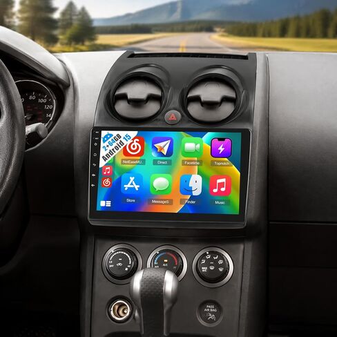 Inefala 9" Radio for Nissan Rogue Qashqai 2008-2013 CarPlay Stereo Screen in Saudi Arabia