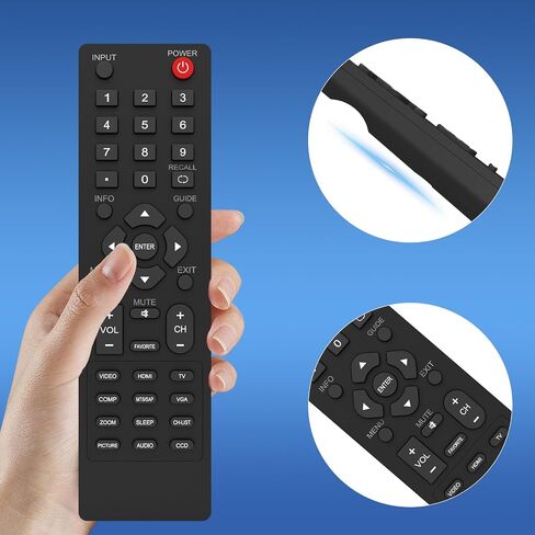 Universal Remote Control for Dynex, Compatible Dynex TV Remote Replacement in Saudi Arabia