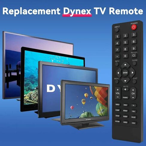 Universal Remote Control for Dynex, Compatible Dynex TV Remote Replacement in Saudi Arabia