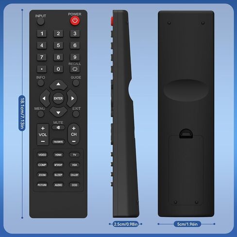 Universal Remote Control for Dynex, Compatible Dynex TV Remote Replacement in Saudi Arabia