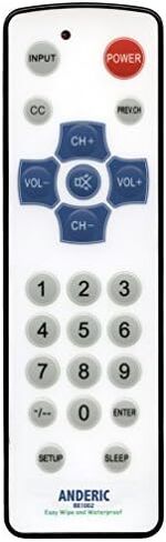 Anderic RR1002 Waterproof Hospitality TV Remote Control in Saudi Arabia