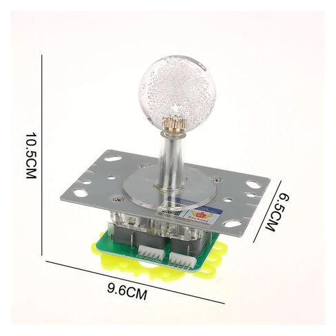 Xuanqiu 12V LED Arcade Joystick 4Pcs Colorful Glow Joystick for Claw Crane Machine, Fishing Game, Vending Panel in Kuwait
