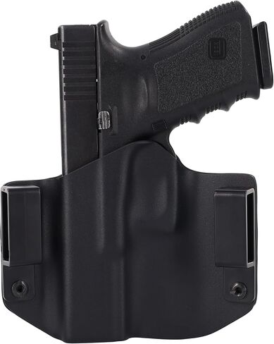 Black Carbon Fiber OWB Holster (Right-Hand, S&W Bodyguard 2.0) in Kuwait