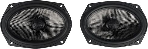 Sundown Audio SA-69CX v.2 Bundle: Pair 6x9 in 125-Watt RMS Coaxial Car Speakers with Silk Dome Tweeter, RockMat 37-15 37.5 Sq Ft 1.5MM 60 MIL Sound Deadener Car Kit, 3-Items in Saudi Arabia