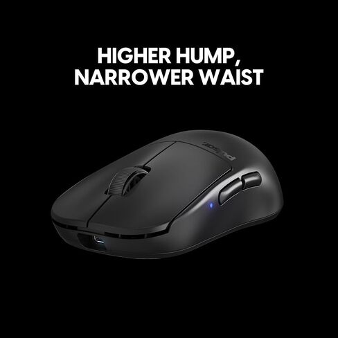 Pulsar Gaming Gears X2H v3 Wireless Gaming Mouse, Medium, Black in Kuwait