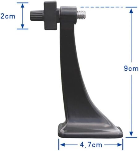 Sewroro Binocular Tripod Adapter for Bird Watching and Events Aluminum Alloy Material 1/4 Inch Tripod Mount Stable Viewing Effect in Saudi Arabia