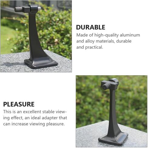 Sewroro Binocular Tripod Adapter for Bird Watching and Events Aluminum Alloy Material 1/4 Inch Tripod Mount Stable Viewing Effect in Saudi Arabia