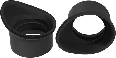 8 Pcs 29mm Diameter Rubber Eyepiece Cover Eyeguards Eye Shields Protection Stereo Microscope Telescope Monocular Binocular in Kuwait
