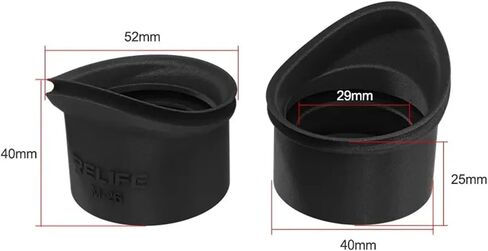 8 Pcs 29mm Diameter Rubber Eyepiece Cover Eyeguards Eye Shields Protection Stereo Microscope Telescope Monocular Binocular in Kuwait